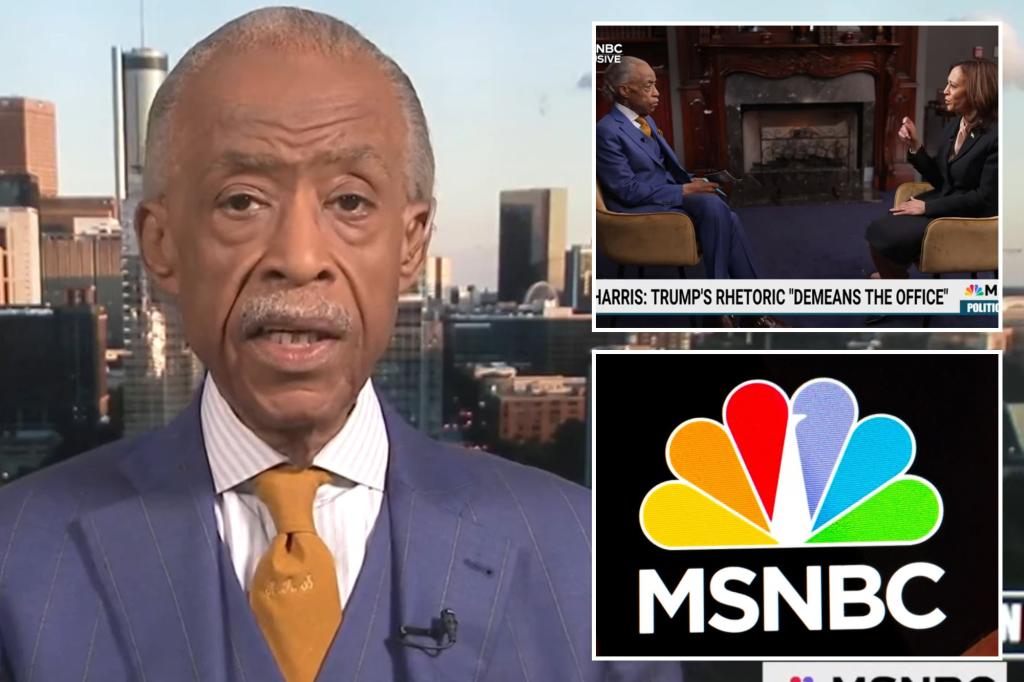 Al Sharpton's acceptance of Kamala Harris' $500,000 campaign donation a 'bridge too far' for MSNBC colleagues